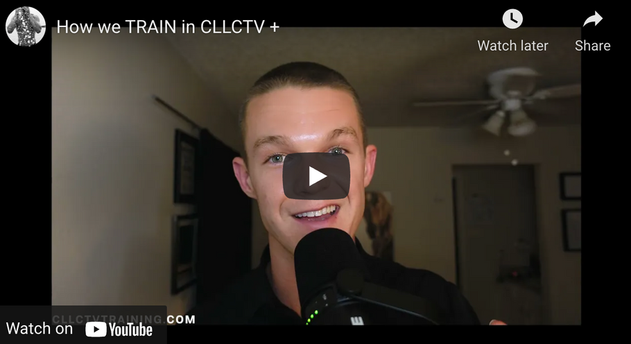 How we TRAIN in CLLCTV +